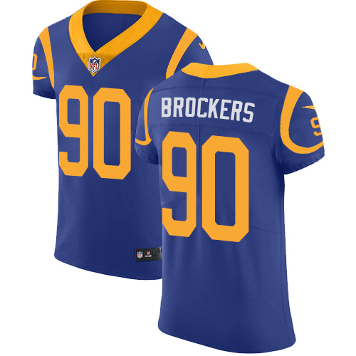 Nike Rams #90 Michael Brockers Royal Blue Alternate Men's Stitched NFL Vapor Untouchable Elite Jersey